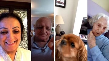 Special Skype moments for Stockport care home Residents